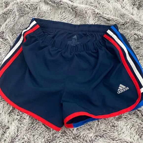 Adidas womens XS shorts- 3” in - Picture 1 of 1